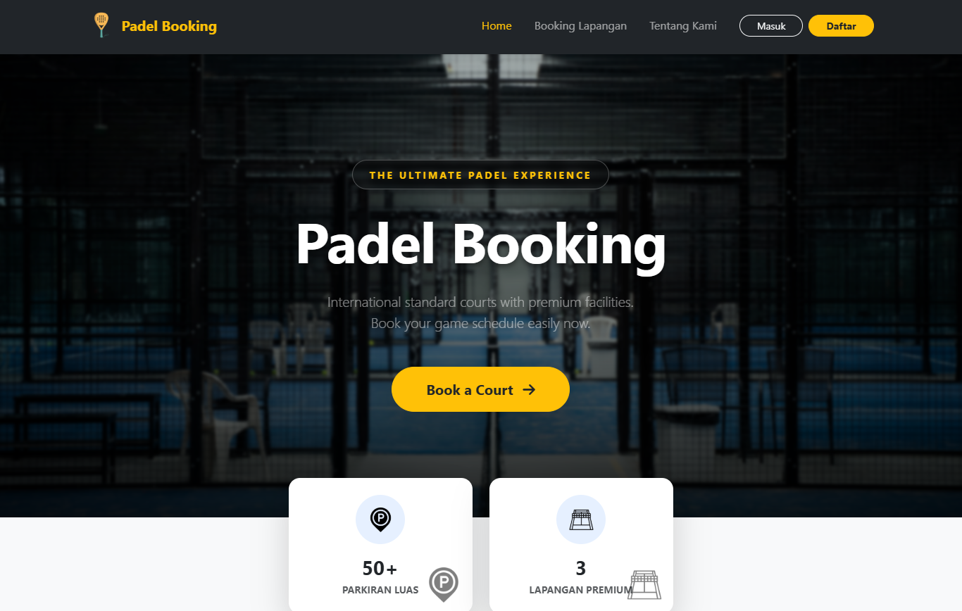 PADEL BOOKING